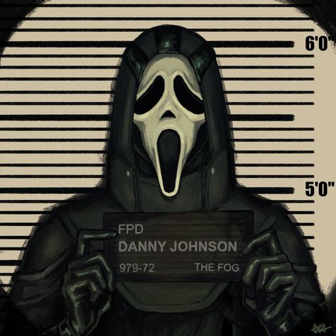 Danny Johnson, Frank Morrison, Ghostface Scream, Scary Movie Characters, Horror Villains, Horror Movie Icons, Scream Movie, Horror Movie Art, Horror Icons