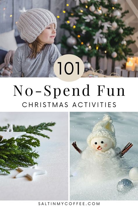 No Spend Christmas, Christmas Fun Ideas, Holiday Activity Ideas, Free Christmas Activities, Happy Yule, Homeschooling Elementary, Babysitting Activities, Fun Christmas Activities, Coffee Blog