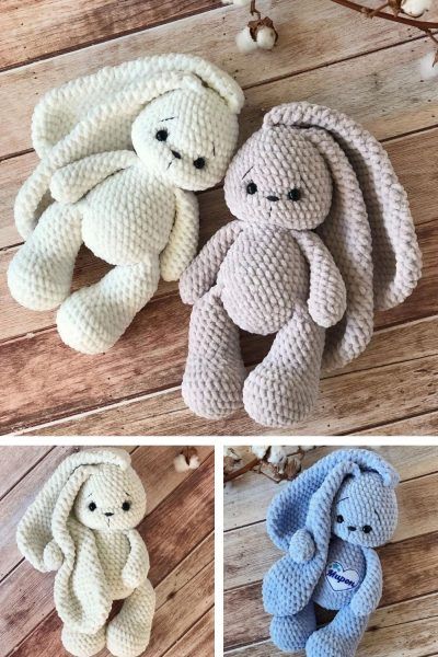 Amigurumi bunny free pattern - No Sewing Amigurumi, No Sew Crochet Amigurumi Bunny, No Sew Crochet Bunny Pattern Free, No Sew Bunny Crochet, Free Amigurumi Patterns No Sew, Small Bunny Crochet Pattern Free, No See Crochet Amigurumi, Crochet No Sew Amigurumi Free Pattern, Crochet Bunny Head