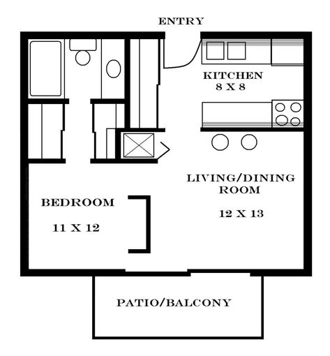 Japanese Apartment Layout - An Useful Guide - QUESTION JAPAN Japanese Apartment Layout, Small Apartment Floor Plans, Apartment Furniture Layout, Small Apartment Layout, Studio Apartment Floor Plans, Studio Floor Plans, Japanese Apartment, Small Apartment Building, Apartment Floor Plan