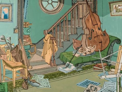 Backgrounds from 101 Dalmatians Disney Crossover, Animation Disney, Images Disney, Disney Background, Regents Park, Disney Concept Art, Art Corner, Art Disney, Time Art