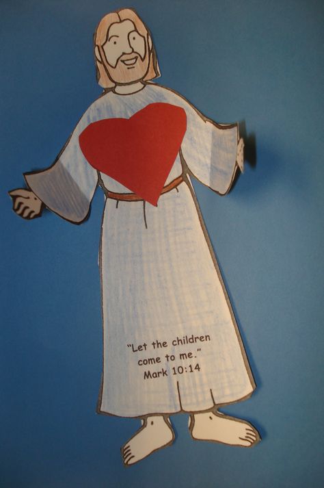 Bible Story: Mark 10:13-16 What He has done: Jesus told the disciples to let the children come to Him. Let The Little Children Come To Me Craft, Jesus And The Children Craft, Let The Children Come To Me Craft, Jesus And The Children, Jesus Is My Friend, Children Bible, Sunday School Projects, Jesus Crafts, Preschool Bible Lessons