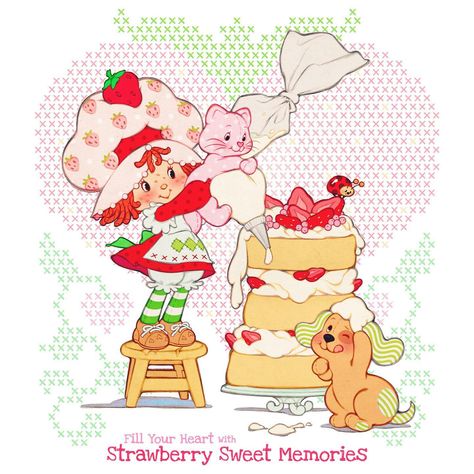 The sweetest picks of the patch are here. 🍓 🏆 Congratulations to the winners of the Strawberry Shortcake’s 45th Anniversary Design Challenge with @threadless! Thank you to all of the artists who whisked up their sweetest ideas and showed what Strawberry Shortcake means to you. Swipe to see the winners and head to Threadless to support their work today! 🥇”Sweet as Strawberry” by EsterKay 🥈 “Berry Good Vibes Only” by Iku Aldena 🥉 “Strawberry Sweet Memories” by Bosatsu Anniversary Design, Living Wall Art, 45th Anniversary, Little Shop Of Horrors, Mini Frames, Design Challenge, Mushroom Art, Vintage Typography, Work Today