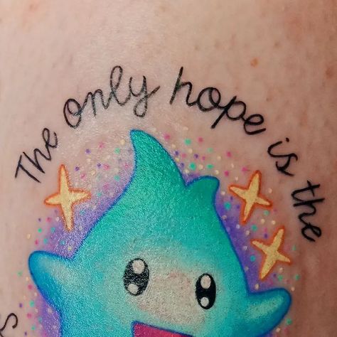 Lumalee Tattoo Ideas, Lumalee Tattoo, Lumpy Space Princess Tattoo, Harajuku Tattoo, Kawaii Tattoo Ideas, Getting Tattooed, Relatable Quote, Lumpy Space Princess, Kawaii Tattoo