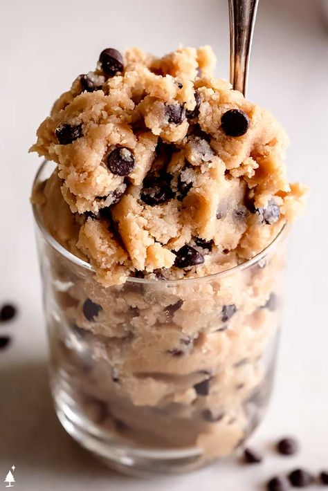 Cookie Dough Cottage Cheese, Easy Sugar Free Cookies, Sugar Free Cookie Dough, Simple Cookie Dough Recipe, Cottage Cheese Chocolate, Sugar Free Cookie, Sugar Free Desserts Easy, Chocolate Chip Mug Cake, Keto Cookie Dough