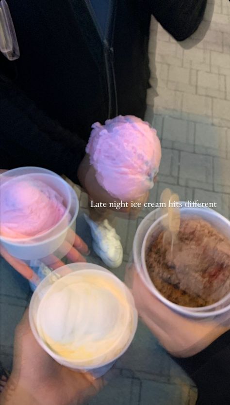 Late Night Ice Cream Snapchat Stories, Night Ice Cream Snapchat, Ice Cream Snapchat Stories Night, Ice Cream Ig Story, Friends Photo Ideas, Story Captions, Food Captions, Clever Captions For Instagram, Good Insta Captions