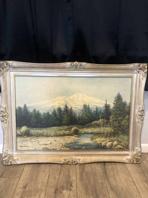 An Original Painting by Listed Artist Robert Wood (1852-1899) Robert Wood Paintings, Wood Paintings, Robert Wood, Selling Antiques, Professional Art, Art Antique, Types Of Painting, Antique Collection, Large Prints