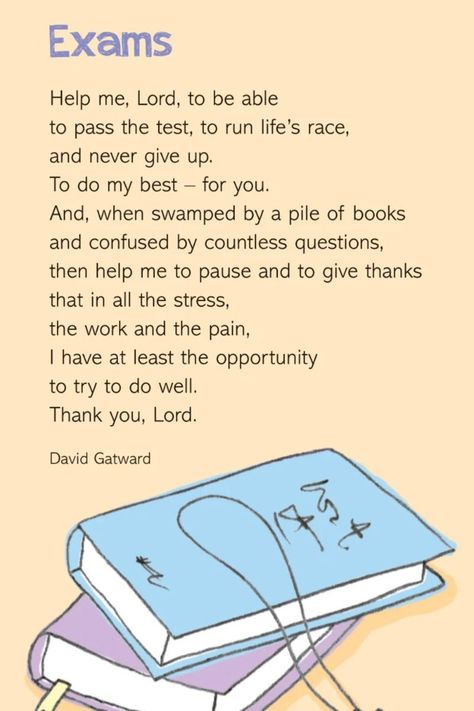 Inspirational Prayers Prayers To Pass An Exam, Prayer For Final Exams, Exam Prayers For Students, Prayer For Studying For Exam, Verses For Exams, Bible Verses For Exams, Prayers For Exams, Prayer For Exam Success, Prayer Before Exam