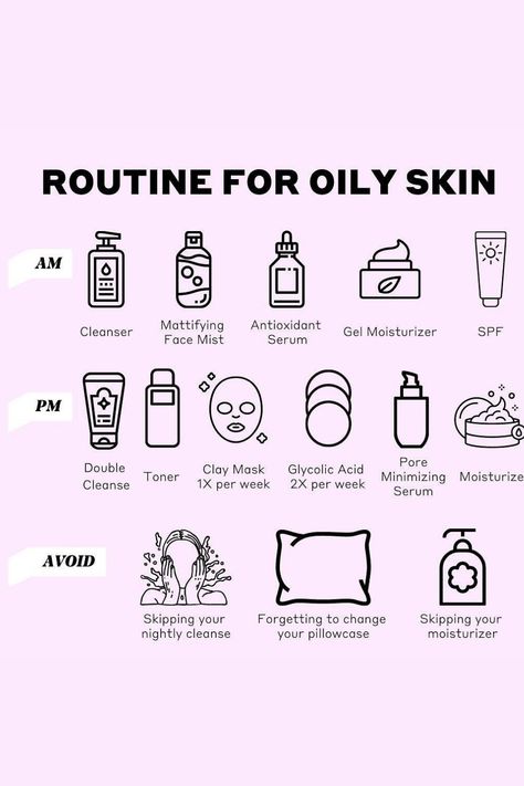 Discover the perfect routine for oily skin that keeps you shine-free and glowing! 🌟 Embrace a flawless complexion with our expert tips and product recommendations. Say goodbye to excess oil and hello to healthy skin! 💧🧖‍♀️ #OilySkinCare #SkinCareRoutine #ShineFreeSkin #HealthyComplexion #BeautyTips #SkincareAdvice" Get Glass Skin, Routine For Oily Skin, Perfect Routine, Skincare For Oily Skin, Tips For Oily Skin, Oily Skin Care Routine, Skin Care Guide, Skincare Routines, The Best Skincare