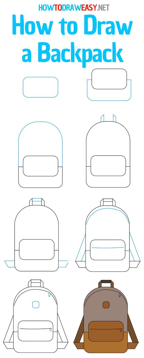 #StepbyStep #Draw #Drawing #Sketching #Sketch #DrawingTutorial #Guide Draw A Backpack, Backpack Drawing, Back Drawing, Diy Crafts Bookmarks, Bag Illustration, How To Draw Steps, Easy To Draw, Doodle Art Journals, Simple Backpack