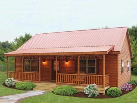 Our Musketeer cabin, a cape cod log home., is a good choice for a retirement place – or for any of the many other reasons you may want everything on one level. Prefab Log Cabins, Modular Log Homes, Modular Log Cabin, Log Cabins For Sale, Modular Cabins, Luxury Log Cabins, Cozy Log Cabin, Log Cabin Ideas, Small Log Cabin