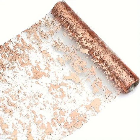 Table Parties - Temu Rose Gold Fabric Blush Pink, Wedding Table Decorations Rose Gold, Rosegold Table Runner, Rose Gold Table Decor Birthday, Rose Gold Birthday Party Table Settings, Rose Gold Wedding Reception Decor, Rose Gold Themed Birthday Party Ideas, Rose Gold Dessert Table, Rose Gold Table Setting