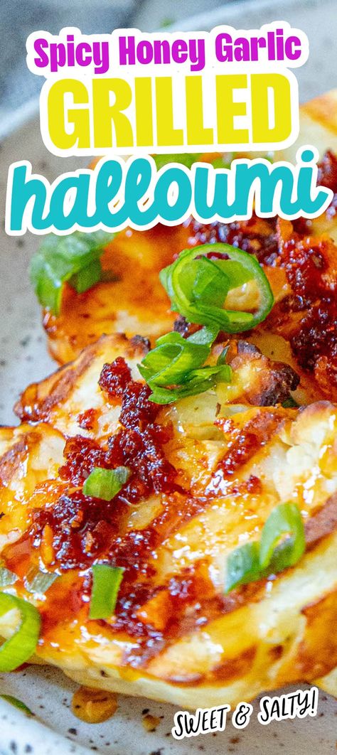 Halloumi Bbq Recipes, Grilled Haloumi Recipes, Halloumi Honey Recipes, Haloumi Appetizers, Halumi Cheese Grilled Recipes, Halumi Cheese Grilled Salad, Grilling Cheese Halloumi Recipes, Halloumi Marinade, Houllomi Recipes