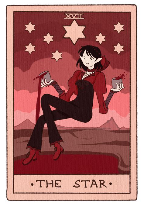 Art available for merchandise on Redbubble Time Tarot Card, Time Tarot, Tarot The Fool, The Star Tarot, Tarot Card Art, Adventure Time Cartoon, Tarot Book, Time Cartoon, A Kind Of Magic