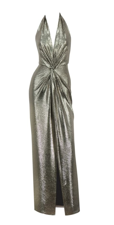 Me and Thee IN TUNE GOLD METALLIC HALTER NECK MAXI DRESS Silver Outfits, Halter Neck Maxi Dress, Studio 54, Halter Neck, Beach Outfit, Gold Metal, Maxi Dress, Outfit Inspo, Silver