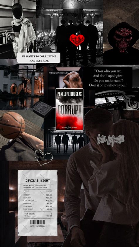 Corrupt | Penelope Douglas | Michael & Erika #corruptpenelopedouglas #devilsnight #devilsnightseries #michaelanderika Corrupt Penelope Douglas, Devil's Night Penelope Douglas, Imagination Quotes, Penelope Douglas, Dark Stories, Dark Books, Night Book, Book Wallpaper, Dark Romance Books