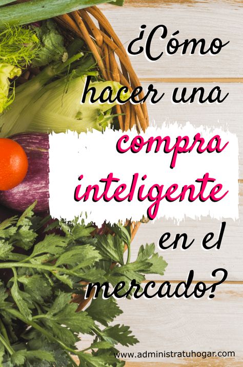 Lista de Compras para ir al mercado - Administra tu Hogar Carrots, Herbs, Things To Sell