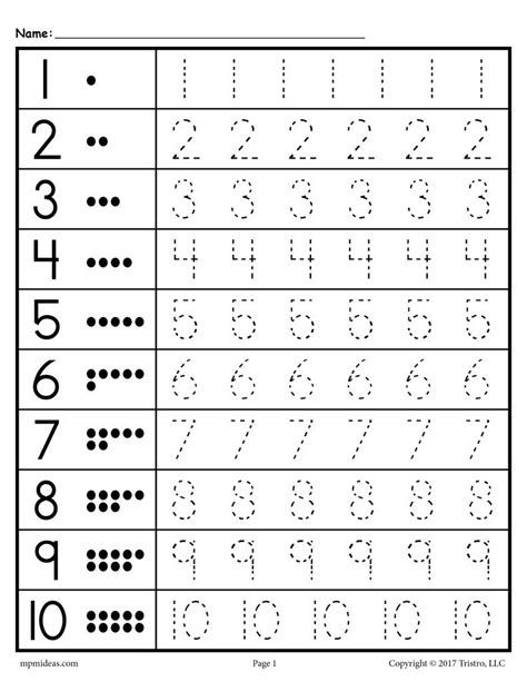 Matematik Prasekolah, Number Worksheets Kindergarten, Preschool Tracing, Letter Tracing Worksheets, Tracing Worksheets Preschool, Preschool Math Worksheets, Free Preschool Worksheets, Numbers Kindergarten, Number Tracing