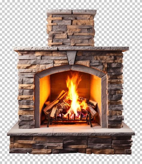 PSD outdoor fireplace isolated on transp... | Premium Psd #Freepik #psd #cozy #background #stone #white Fireplace Background, Cozy Background, Background Stone, Cartoons Hd, Outdoor Fireplace, Lights Background, Transparent Background, White Background, Christmas Crafts