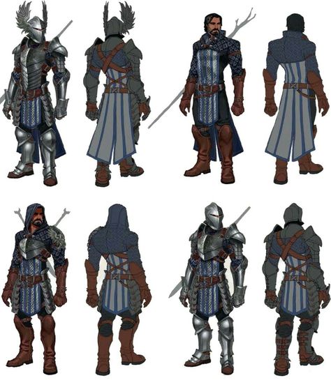 Grey Warden Armor, Warden Armor, Armor Template, Grey Warden, Dragon Age Games, Dragon Age Series, Dragon Age Origins, Dragon Age Inquisition, Knight Armor