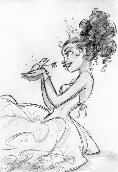 Concept art for Disney's The Princess and the Frog David Gilson, Bd Art, Animation Disney, Frog Princess, Story Design, Disney Concept Art, Disney Sketches, Princess Tiana, Art Disney