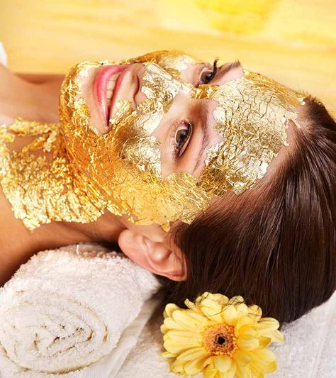 Top 10 Benefits Of Gold For Skin Care Gold Facial Kit, Skin Care List, Gold Facial, Microdermabrasion Facial, Gold Skin, Gold Mask, Skin Dryness, Londonderry, Cracked Skin