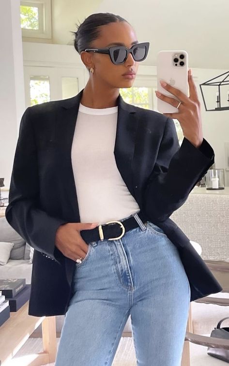 Clean Woman Style, Chic Clean Outfits, Clean Work Outfits, Office Chic Outfit Summer, Casual Clean Outfit Aesthetic, Professor Aesthetic Black Woman, Jas Tookes Style, Jastookes Style, Clean Elegant Outfits