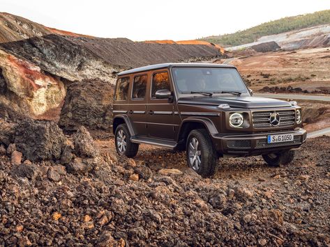 Mercedes-Benz updated one of its most legendary vehicles — and it looks impressive Brown G Wagon, Mercedes Snap, Brown Mercedes, Wagon Wallpaper, Mercedes Benz Suv, Class Mercedes, Benz Suv, Mercedes G Wagon, Benz G Class