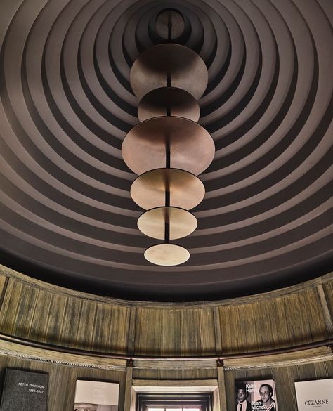 Wabi Sabi Restaurant, Interior Design Chair, Kelly Wearstler Interiors, Art Deco Theater, Celing Light, Art Deco Door, Theatre Interior, Ceiling Texture, Ceiling Design Modern