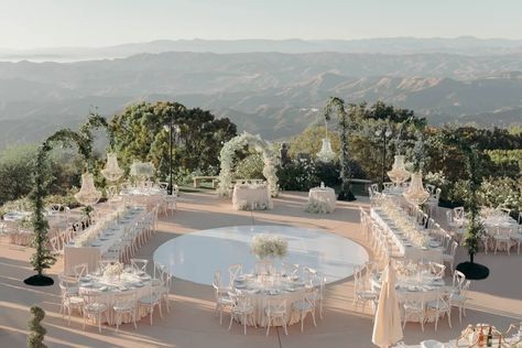 Above the Top Party Rentals & Event Services | Rentals - The Knot Stone Mountain Estate Wedding, Wedding Venue Los Angeles, Dream Wedding Decorations, Malibu Wedding, Rock Wedding, Mountain Sunset, Stone Mountain, Event Services, Castle Wedding