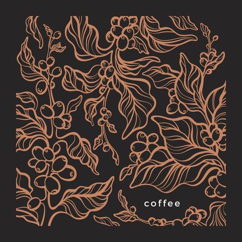 Coffee Graphics, Coffee Cartoon, Coffee Vector, Info Board, Coffee Shop Logo, Tea And Books, Coffee Illustration, Coffee Plant, Coffee Logo