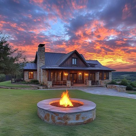 Montana Farmhouse, Texas Farm, Montana Homes, Scenic Photos, Cabin Homes, Home Construction, Log Cabin, Country House, Dream Life