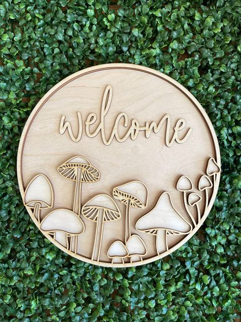 Diy Wood Sign, Diy Laser Cut, Laser Cut Decor, Tiered Tray Diy, Mdf Crafts, Laser Cut Wood Crafts, Wall Decor Crafts, Laser Engraved Ideas, Laser Art