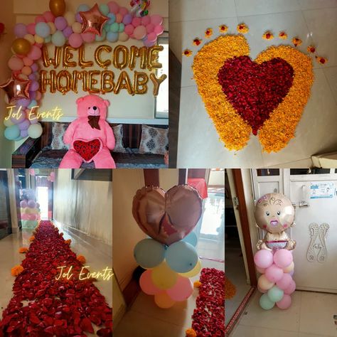 Baby Welcome Decoration at Home Pune | Perfect Baby Welcome Decorations – jolevents