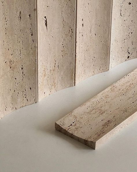 Vertiflute Wall Panel Solutions | TRAVERTINE FLUTED STONE Size: 600x100 Elevate your bathroom to a spa-like sanctuary with the grace of Fluted Travertine. Message or email... | Instagram Fluted Travertine, Fluted Stone, Travertine Shower, Travertine Wall, Travertine Bathroom, The Grace, Wall Panel, Shower Wall, Stone Wall