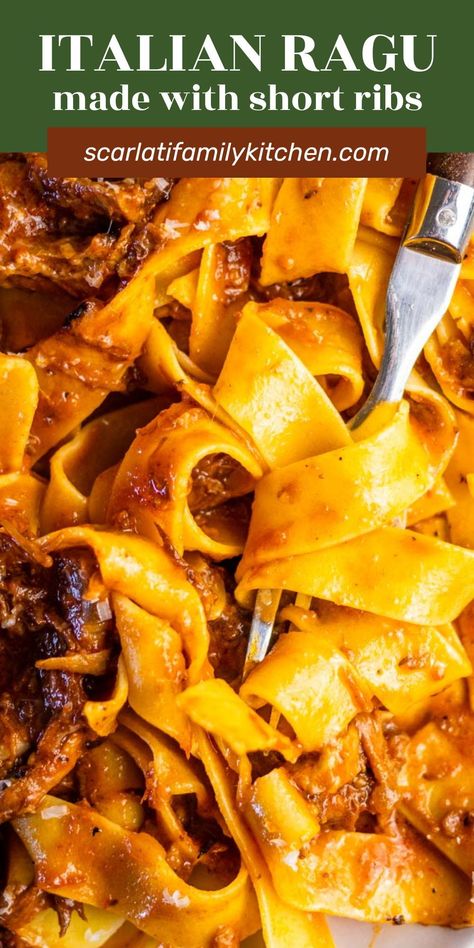 Beef Short Rib Ragu Recipe, Best Beef Ragu Recipe, Short Rib Ragu With Pappardelle, Short Ribs And Pasta, Short Ribs With Pappardelle, Short Rib Ragu Slow Cooker, Braised Beef Pappardelle, Best Ragu Sauce Recipe, Braised Short Rib Pappardelle