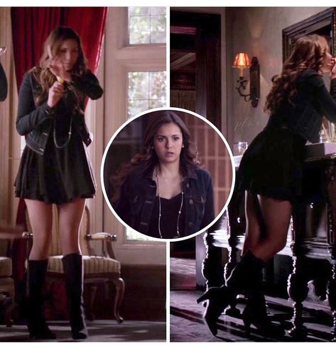 Vampire Diaries Clothes Outfits, Katherine Pierce Fashion, Elena Gilbert Outfits Season 1, Davina Claire Outfits, Katherine Pierce Style, The Originals Outfits, 2010s Fashion Outfits, Tvd Style, Model Hairstyles Woman