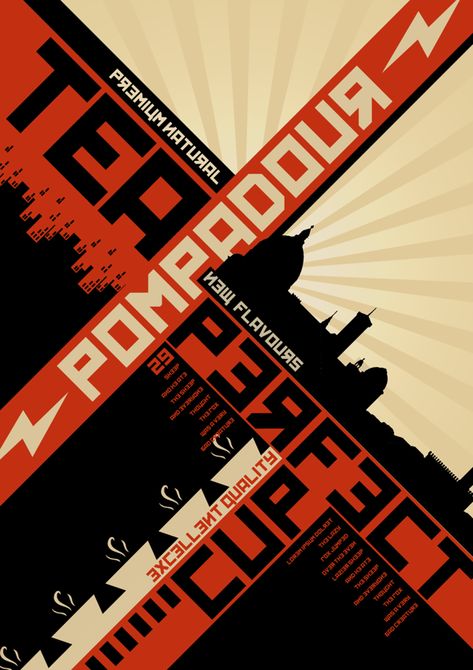 Graphic Design and Poster Movements | Assignment 1 – Poster Design Poster Grafico, Russian Constructivism, Walter Gropius, Soviet Art, Typographic Poster, Bold Logo, Design Movements, Typography Graphic, Propaganda Posters