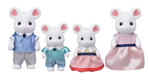 Calico Critters Families, Mini Bowling, Calico Critter, Deer Family, Collectible Toys, Different Poses, Calico Critters, Miniature Animals, Barbie Accessories