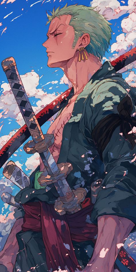 #anime #manga #wallpaper #cartoon #otaku #phonewallpaper #background #aesthetic #zoro #roronoazoro #onepiece Aesthetic Zoro, Zoro Anime, Sci Fi Wallpaper, Wallpaper Cartoon, Samurai Wallpaper, Zoro Roronoa, Manga Wallpaper, One Piece Cartoon, One Piece Wallpaper Iphone