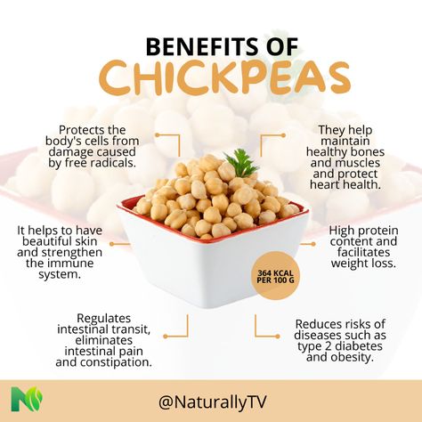 Little nutritional treasures! 🌱

Chickpeas are a wonder for your diet. 🌟

Their high protein content will give you energy for the whole day, while the fiber will help you maintain healthy digestion. 💪

Plus, they are rich in iron, perfect for fighting fatigue. 🥳

Did you know that they can also improve your mood thanks to their tryptophan content? 😊

Add them to your salads, stews or make a delicious hummus! 🥙

Share your favorite recipe with us! 📸✨ Chickpea Calories, Are Chickpeas Good For You, How To Season Chickpeas, Chickpea Nutrition, Chickpea Nutrition Facts, Chickpeas Benefits, Heart Healthy Diet, Healthy Bones, Healthy Digestion