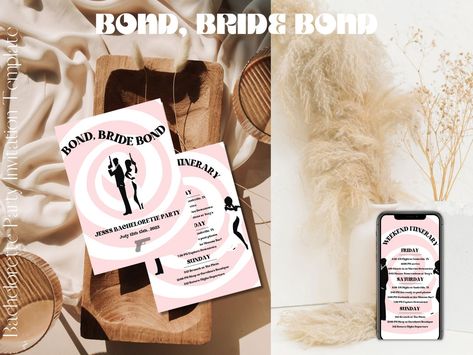 Licensed To Wed Bachelorette, 007 Bachelorette Party, Bond Bride Bachelorette, Bond Bachelorette, Bond Bride, Bachelorette Party Invitation, James Bond 007, Bride Bachelorette, Junk Mail