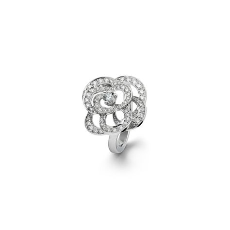 Chanel Engagement Rings, Chanel Jewellery, Chanel Ring, Jewelry Chanel, Jewelry Website, Chanel Jewelry, Flower Jewelry, Fine Jewelry Collection, Engraved Rings