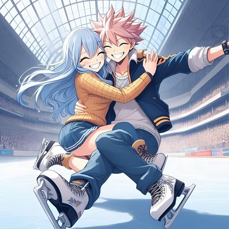 Juvia X Natsu, Fairy Tail Juvia, Fairy Tail Art, Edens Zero, Romantic Anime Couples, Natsu Dragneel, Anime Collection, Anime Warrior, Anime Fairy