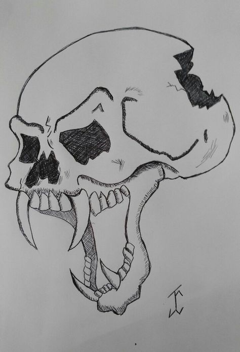 SkullVampire  #skull #drawing #draw #pen #art #vampire #head #gothic Skull With Vampire Teeth, Y2k Skull Drawing, Vampire Skull Drawing, Vampire Sketch Pencil, Vampire Drawing Easy, Gothic Drawings Easy, Vamp Drawing, Vampire Skull Tattoo, Vampire Love Art