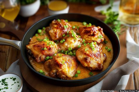 Bang Bang Chicken, Paprika Chicken, Birthday Plans, Sweet Heat, Birthday Planning, Quick Weeknight Dinners, Chicken Flavors, Bang Bang, Chicken Thighs