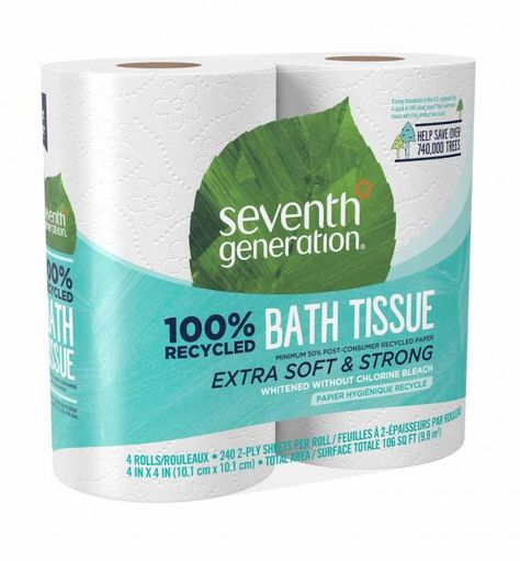 Toilet Paper Packaging, Eco Friendly Toilet, Best Toilet Paper, Seventh Generation, Tissue Pack, Bathroom Tissue, Sanitary Pads, Paper Designs, Paper Packaging