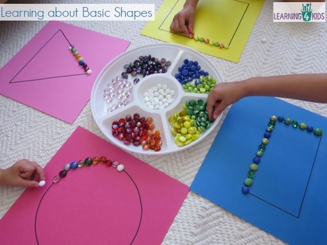 Preschool Small Group, Preschool Centers, Prek Math, Preschool Fine Motor, Shapes Preschool, Small Group Activities, Kindergarten Centers, Learning Shapes, Shapes Activities