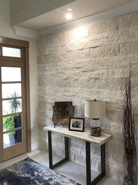 Indoor Stone Wall, Stone Cladding Interior, Stone Cladding Tiles, Stone Wall Interior Design, Wall Tiles Living Room, Stone Walls Interior, Stone Accent Walls, Stone Wall Design, Cladding Design