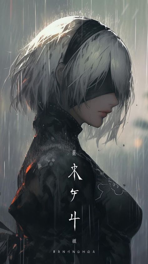 Ezreal League Of Legends, 2b Nier Autómata, Japanese Wallpaper Iphone, Dark Souls Art, 캐릭터 드로잉, Wallpaper Animes, Nier Automata, Cool Anime Pictures, Anime Artwork